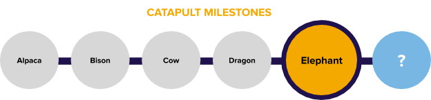 Catapult milestones